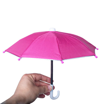 1PC Style Colorful Plastic Mini Umbrella Rain Gear Toy Umbrella Baby Toy Girl Gift Doll Embellishment Doll Clothing Decoration