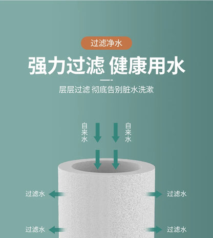 New Kitchen Faucet Extender with Filter 2 Modes Metal Universal Swivel Bubbler Nozzle 1440° Rotate Filtered Faucet Extension