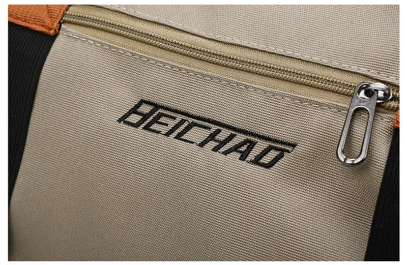 Fitness bag Large capacity Short distance luggage portable fitness bag Travel bag Shoulder handbag Men's sports waterproof bag