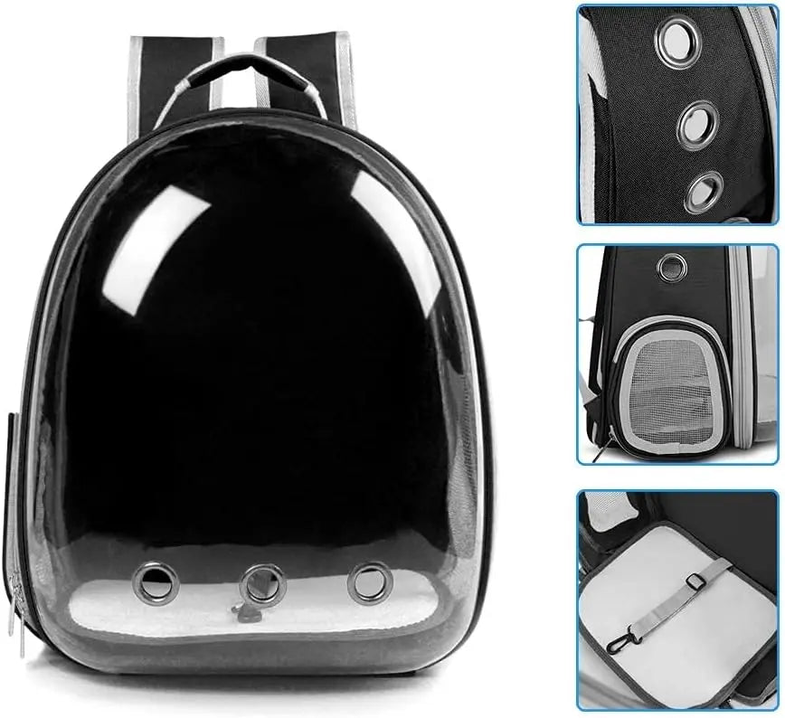 Cat Bag Breathable Clear Space Capsule Cat Backpack for Cat Portable Outdoor Travel Pet Shoulder Bag Pet Outgoing Backpack