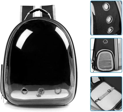 Cat Bag Breathable Clear Space Capsule Cat Backpack for Cat Portable Outdoor Travel Pet Shoulder Bag Pet Outgoing Backpack