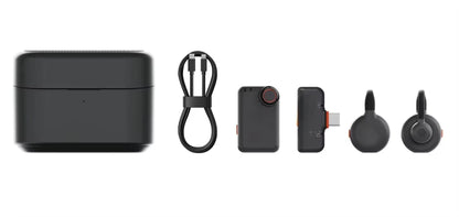 Lark M2S Wireless Lavalier Microphone with USB-C Plug  Titanium Clip, Plug-and-Play Noise Cancelling