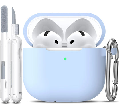 For AirPods 4 Generation Case Cover with Phone Holder Shockproof Hard Shell Protective Case with Cleaner Kt for AirPods Pro/Pro2