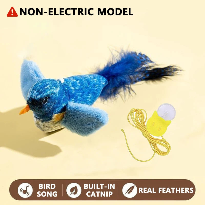 Self-Moving Automatic Cat Teaser Ball with Faux Tail Rechargeable Smart Sensor Cat Toy for Indoor Cats Cat Toys Interactive