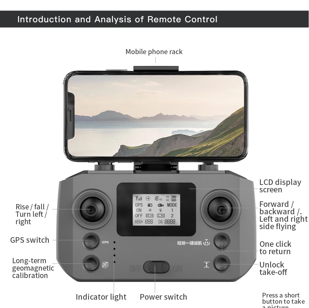 2025 New L600 PRO MAX GPS Drone 5KM 4K Professional HD Dual Camera 3-Axis Gimbal 360 Obstacle Avoidance Brushless Quadcopter Toy