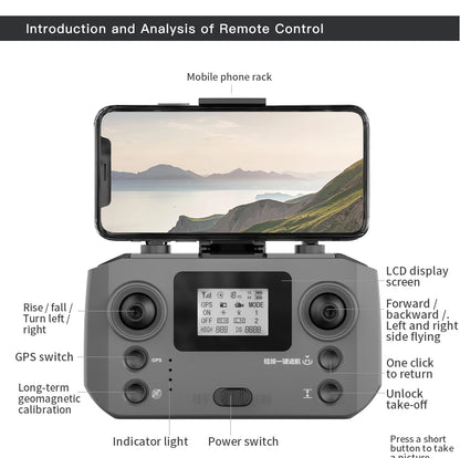 2025 New L600 PRO MAX GPS Drone 5KM 4K Professional HD Dual Camera 3-Axis Gimbal 360 Obstacle Avoidance Brushless Quadcopter Toy