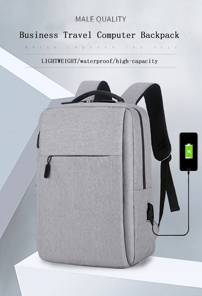Lightweight Business Laptop Backpack, 13 Inch, 14 Inch, 15 Inch Computer Backpack, MEN'S AND WOMEN'S Travel Backpack, Student BA