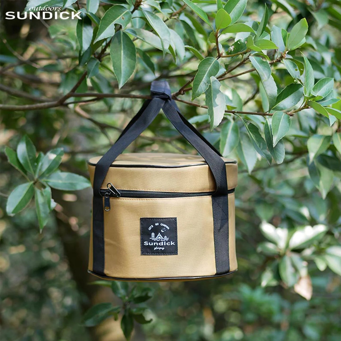 9/14L Dinnerware Organizers Oxford Cloth Pot Storage Bucket Bags Waterproof Camp Bowl Cups Container Cases Bearing 7kg Daily Use