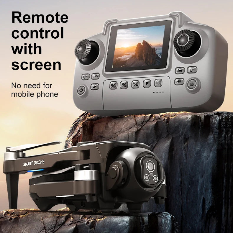 2025 New D18 Drone 8K Aerial HD Dual Camera Photography Intelligent Obstacle Avoidance Brushless Power Foldable Quadcopter Toys