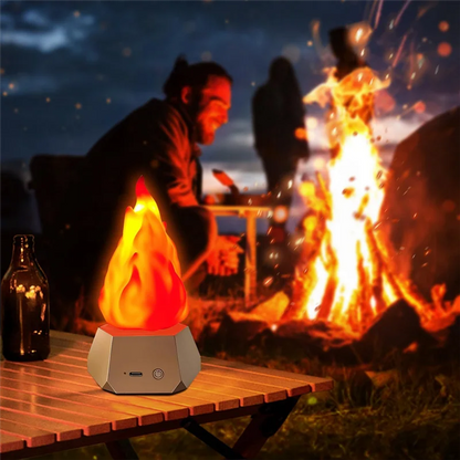 ABRE-LED Simulation Flame Lamp LED Flame Lamp Outdoor Camping Garden Landscape Decoration Lamp Dining Table Decoration