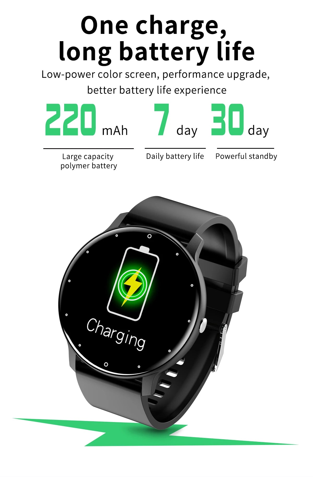 LIGE New Smart Watch Men Riding Sports Fitness Health Monitor Watch  IP67 Waterproof Bluetooth Call For Android ios Smartwatch