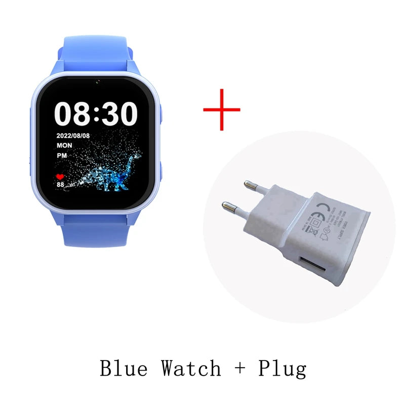 Wonlex 4G Smart Watch Kid SOS GPS WiFi Wristwatch Whatsapp KT19Pro Android8.1 with Video Call Camera Monitor Children smartwatch