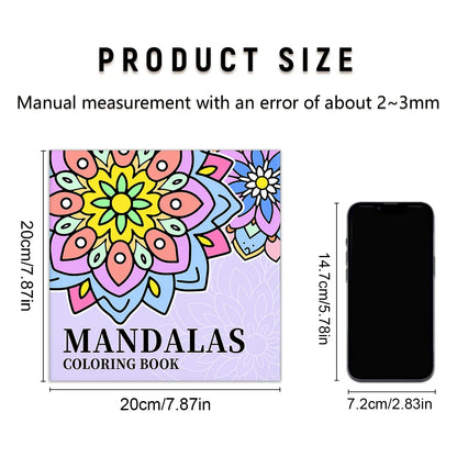 MANDALAS COLORING BOOK Coloring Book Flowers For Adults And Teens Featuring 12 Page  for DIY Graffiti Painting Drawing books