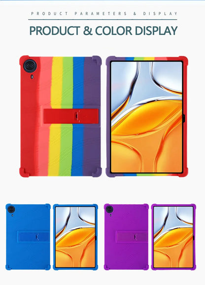 For 2025 New 14 Inch Big Screen Tablet  Case Protective cover Soft Silicone  Shockproof Adjustable Stand sleeve Shell