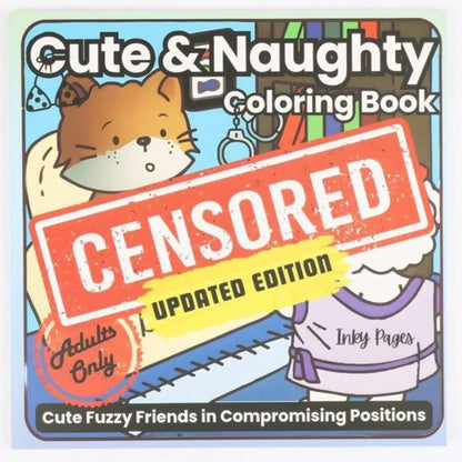 Cartoon Coloring Book Educational Painting Gift Graffiti Painting Book Stress Relief Montessori Drawing Toy for Adults And Teens