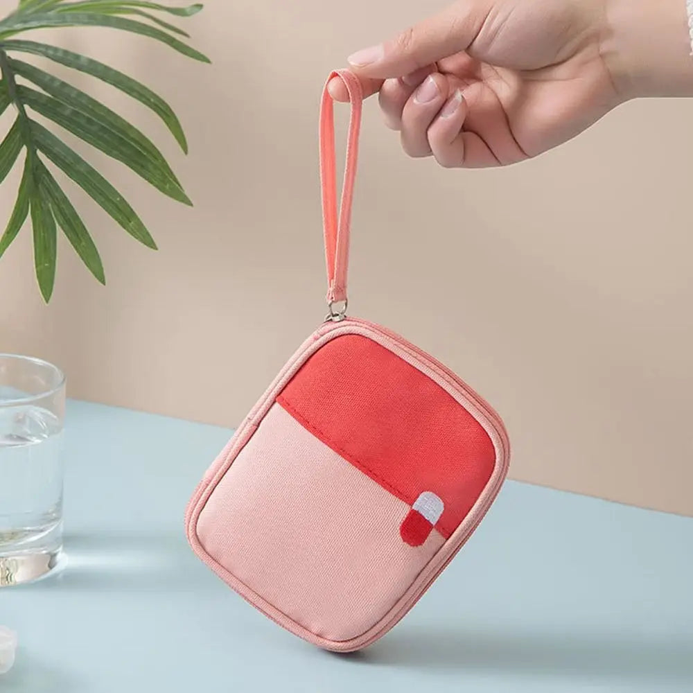 Outdoors Large-Capacity Travel Portable Medicine Case Emergency Survival Box Medicine Container Cosmetic Organizer