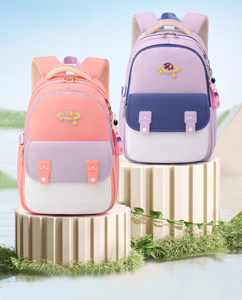School Bags for Boys Children Backpacks Primary School Grade 1-2-3 Kids Satchels Waterproof Portability Bookbag Mochila Escolar