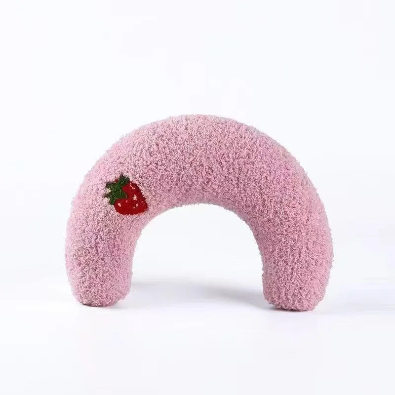 Pet pillow dog cat sleeping moon pillow small dog plush pillow sleeping pad pet supplies