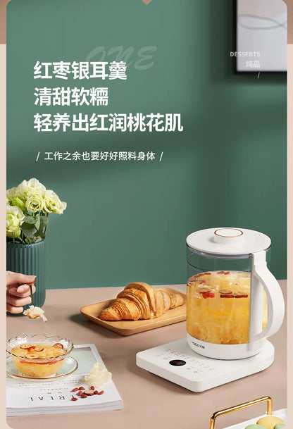 1L Multifunctional Herbal Tea Maker Electric Kettle Home Stewing Cooking Flower Medicine Boiling Pot Wholesale