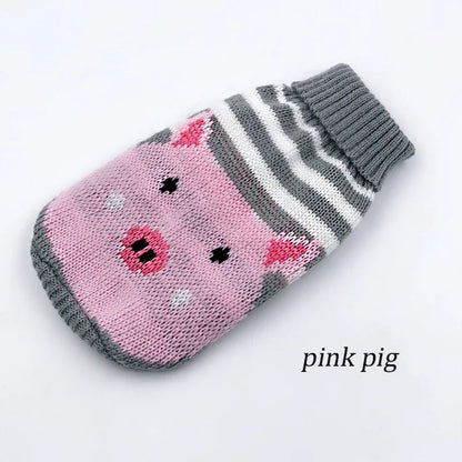 Christmas Cat Dog Sweater Pullover Winter Dog Clothes for Small Dogs Chihuahua Yorkies Puppy Jacket Pet Clothing ubranka dla psa