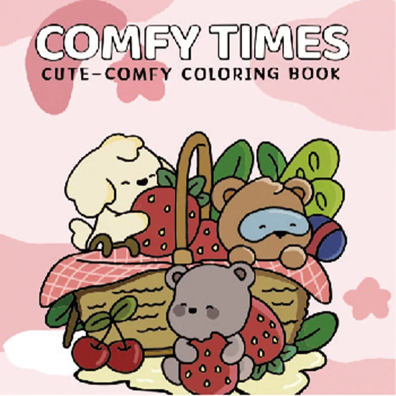 Spooky Cutie Coloring Book for Adults Teens Kids Halloween Themed Doodle Drawing Fun Activity