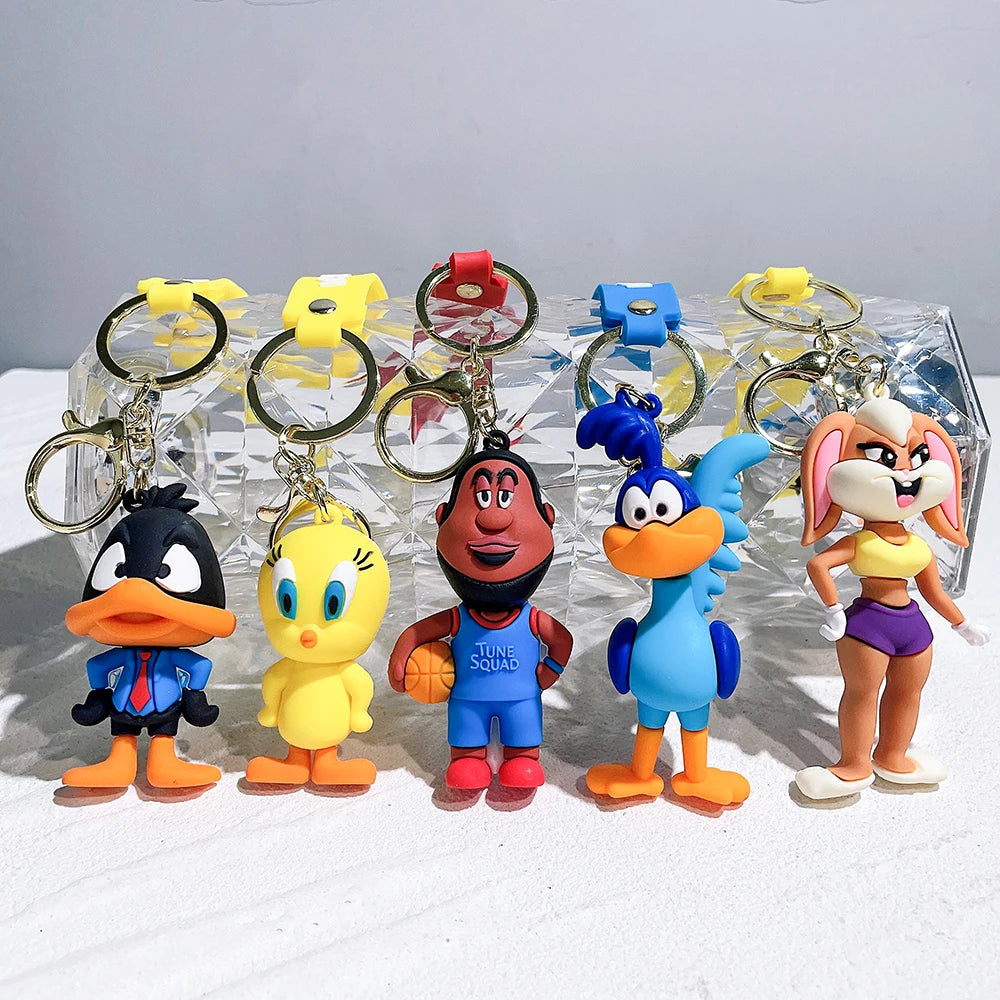 Animal Bunny Bunny Basketball Wholesale Pendant Anime Keychain Cartoon Pendant Jewelry Keychain Doll Couple Doll