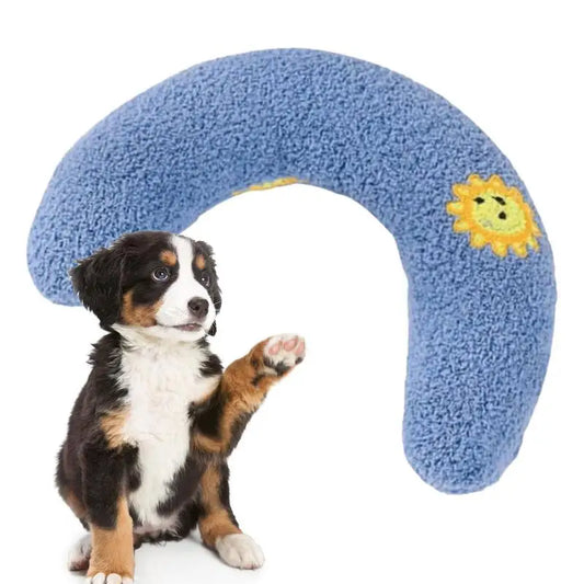 U-Shaped Pillow For Pet Comfortable U-Shaped Pet Neck Pillow For Sleep Pet Supplies For Cats Kittens Puppies Small Medium And