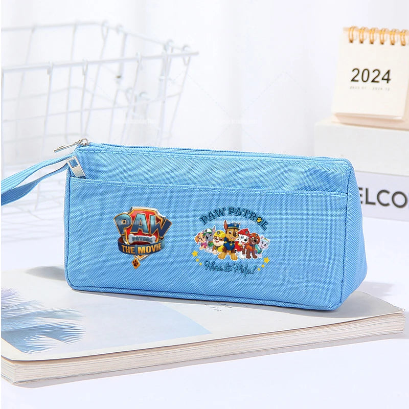 Paw Patrol Girl Boy Pencil Case Pen Bag Large Capacity Korean Organizer Pouch Student Back To School Supplies Stationery Gift