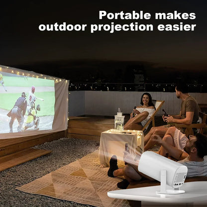 P30 Projector | Android 11 OS | 4K HDR | 1080P Resolution | 2.4G/5G WiFi | BT 5.0 | Outdoor Movie Night