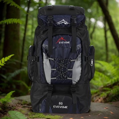 80L Outdoor Mountaineering Backpack For Men And Women Cycling Backpack For Men Women Sports Backpack Leisure Travel Backpack