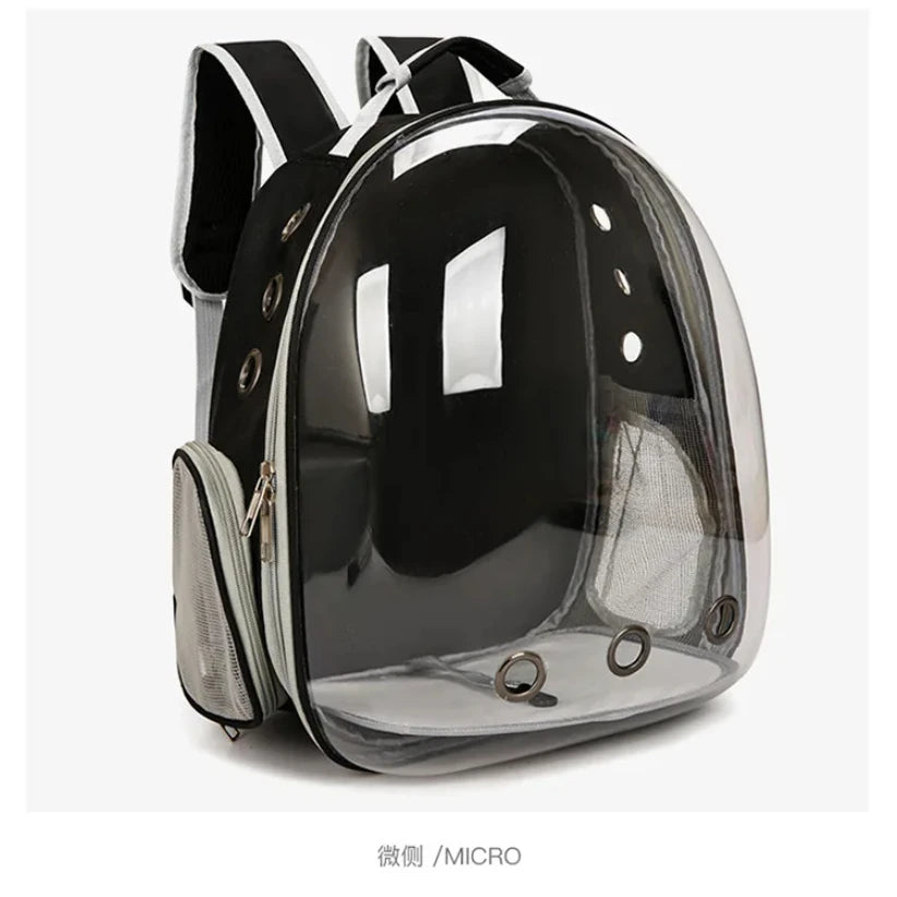 Cat Bag Breathable Clear Space Capsule Cat Backpack for Cat Portable Outdoor Travel Pet Shoulder Bag Pet Outgoing Backpack