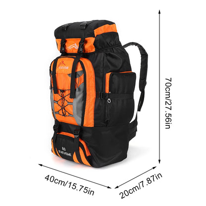80L Outdoor Mountaineering Backpack For Men And Women Cycling Backpack For Men Women Sports Backpack Leisure Travel Backpack