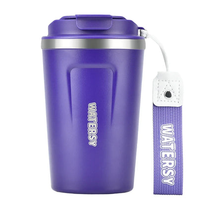 380ML Coffee Cup Stainless Steel Thermal Mug Double Wall Vacuum Insulated Water Bottle Office Home Portable Travel Car Mug