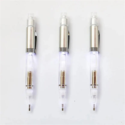 LED DIY Diamond Painting Pen with Light Illumination Drill Art Lighted Pen Applicator Bead Accessories Lighting Tool Accessories