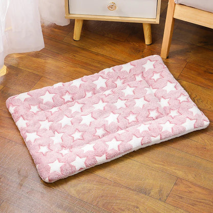 Pet Dog Bed All Season Warm Thick Sleeping Cat Nest Cushion Soft Pet Dog Sofa Mat Elastic Cat Bed for Medium Dog Accessories