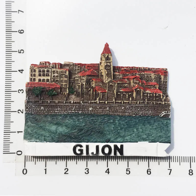 Europe Spain 3D Refrigerator Magnet Tourist Souvenirs Stickers,Home & Kitchen Decoration Fridge Magnet Message Sticker