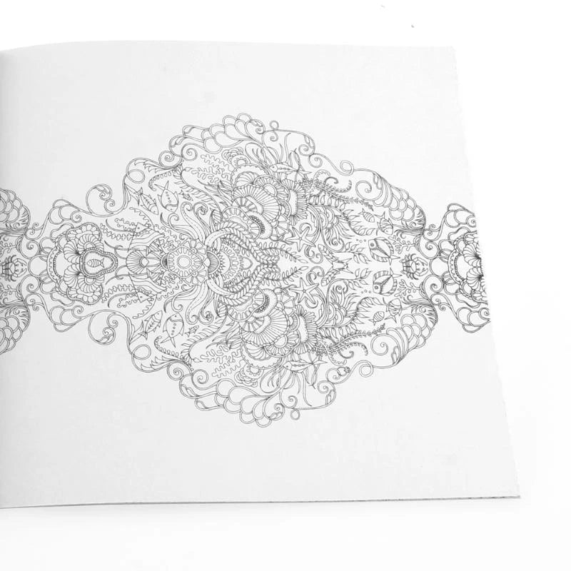 Livre pour enfants Graffiti Coloring Book Peinture English Books Mandalas