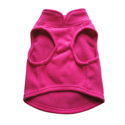 Pet Autumn Winter Warm European American Fleece Vest Costume Dog Cat Coat Waistcoat Puppy Fashion Jacket Breathable Clothes
