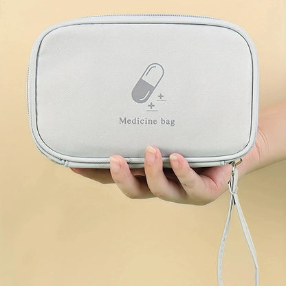 1pc/3pcs/5pcs Portable Medicine Bag Cute First Aid Kit Medical Emergency Kits Organizer Outdoor Travel Household Medicine Pill S