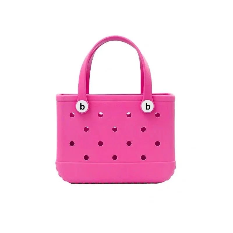 Bogg Bag Mini Childs Beach Rubber Tote Bags XL L M Size EVA Waterproof Summer Storage Basket Women Shopping Bag Kid Beach Bag
