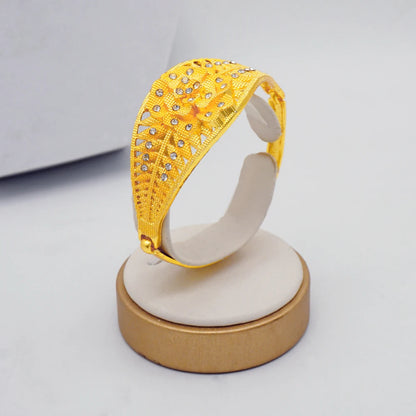 2023 Fine Jewelry Sets For Women Dubai Bridal Wedding Gifts Necklace Bracelet Earrings Ring Jewellery Set African Bead jewelry
