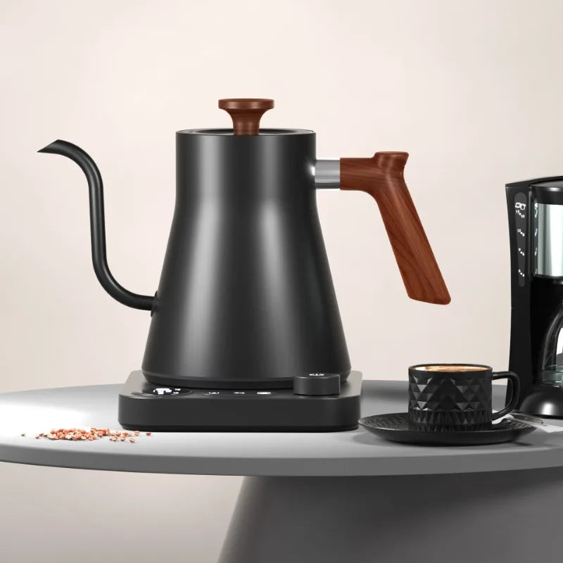 1200W Electric Gooseneck Kettle Hand Brewed Kettle Coffee Pot Intelligent Constant Temperature Control Tea Pot Electric Kettle