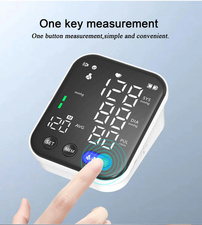 Medical Blood Pressure Monitor High Accurate Arm Cuff Tonometer Digital Sphygmomanometer Electronic Bp Monitors