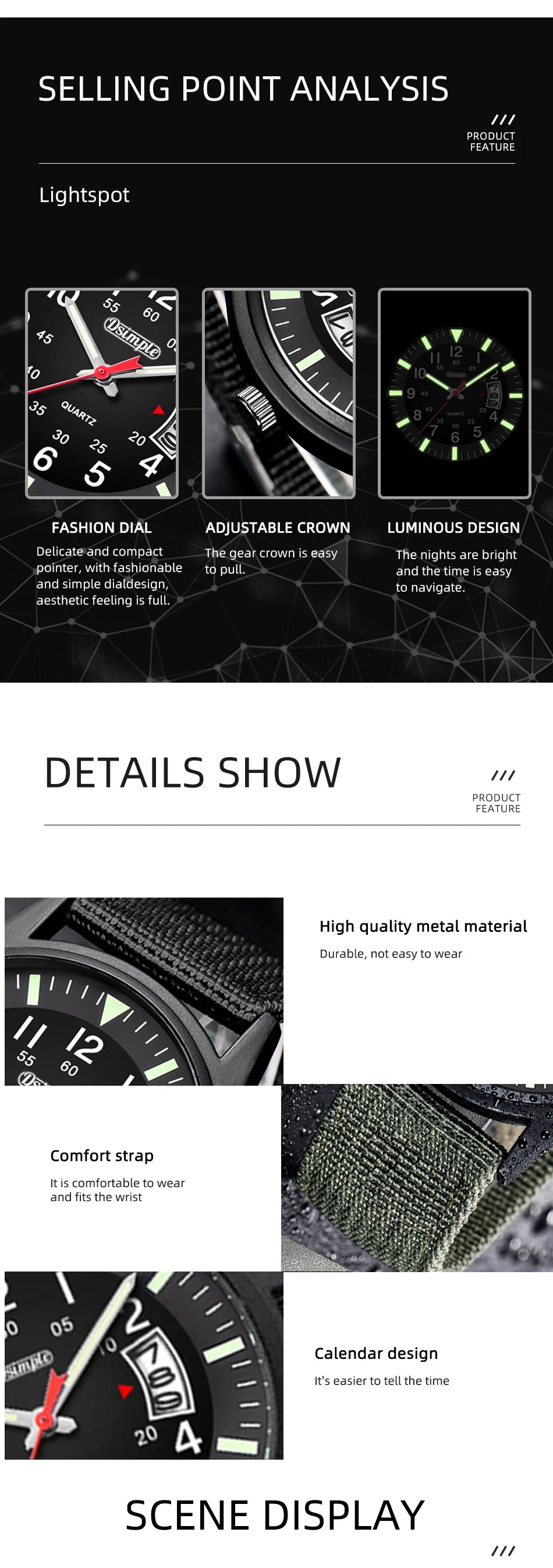 Reloj Hombre 2023 Fashion Mens Nylon Watches Luxury Men Army Military Quartz Watch Calendar Date Wristwatch Relogio Masculino