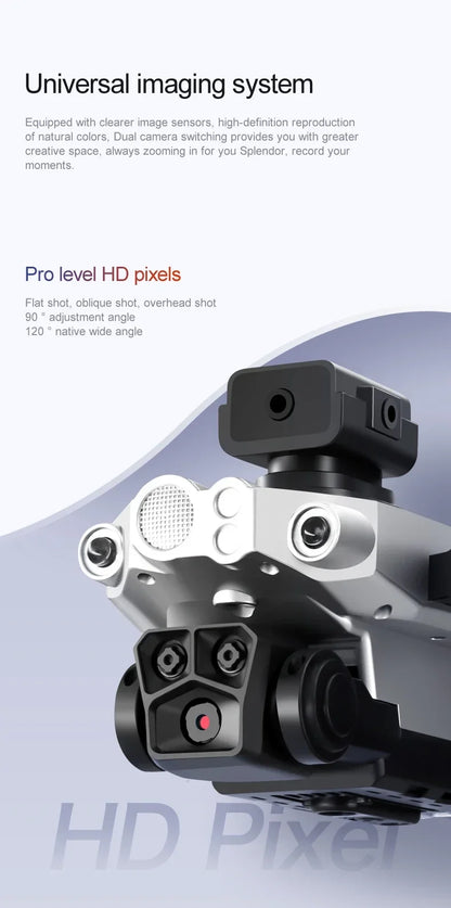 LU200 Drone 8K GPS Professional HD Aerial Photography Triple-Camera WIFI Omnidirectional Obstacle Avoidance Drone 10000M