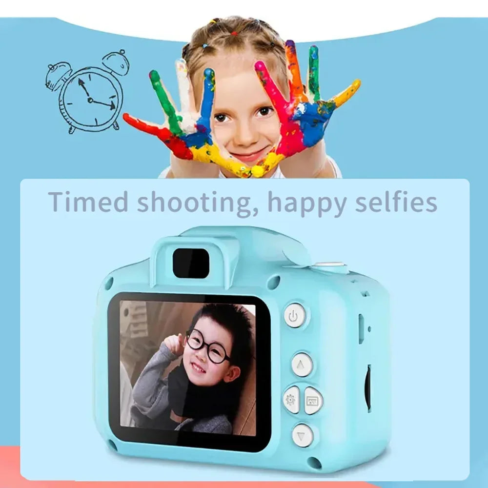 X2 Children Mini Digital Camera Can Take Pictures Video Lovely Small Camera Photography Children Birthday Gift Kids Toys for Kid