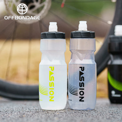 OFFBONDAGE 710ml Bicycle Bottle Mountain Road Bike Water Bottle Outdoor Sports Plastic Portable Large Capacity Drink Cycling