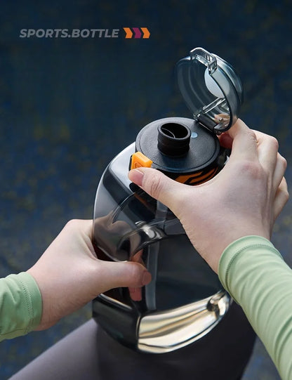 GIANXI Kettle 1.7L Large Capacity Portable Sports Kettles Outdoor Sealed Leak Proof Double Drink Sports Water Cup