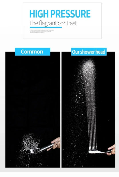 Upgraded High Pressure 300 Holes Rainfall Shower Head Water Saving Spray Nozzle Bathroom Shower Accessories for Home