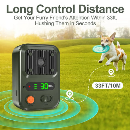 Anti Barking Devices, Auto Bark Deterrent Devices with 3 Modes, Rechargeable Dog Barking Silencer Sonic Barking Deterrent Indoor
